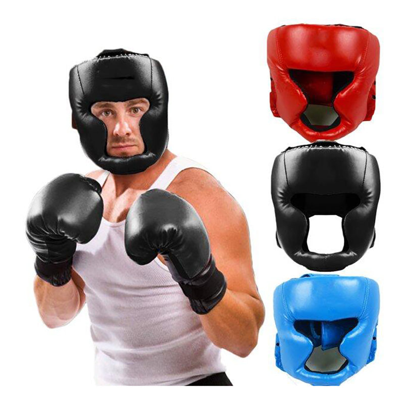 Reevo Stealth MMA Headgear - Full Face Protection For Boxing, Kickboxing & Muay Thai