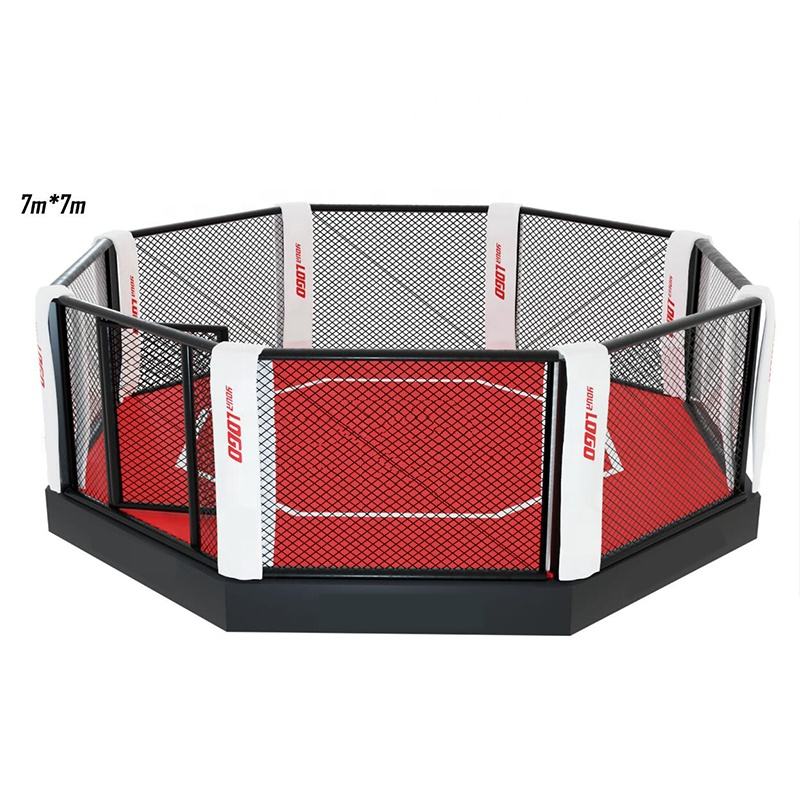 MMA UFC Octagon Cage Customized Size Logo Taekwondo Karate Wrestling Judo MMA Cage ONEMAX Premium Quality octagon ring fight cage