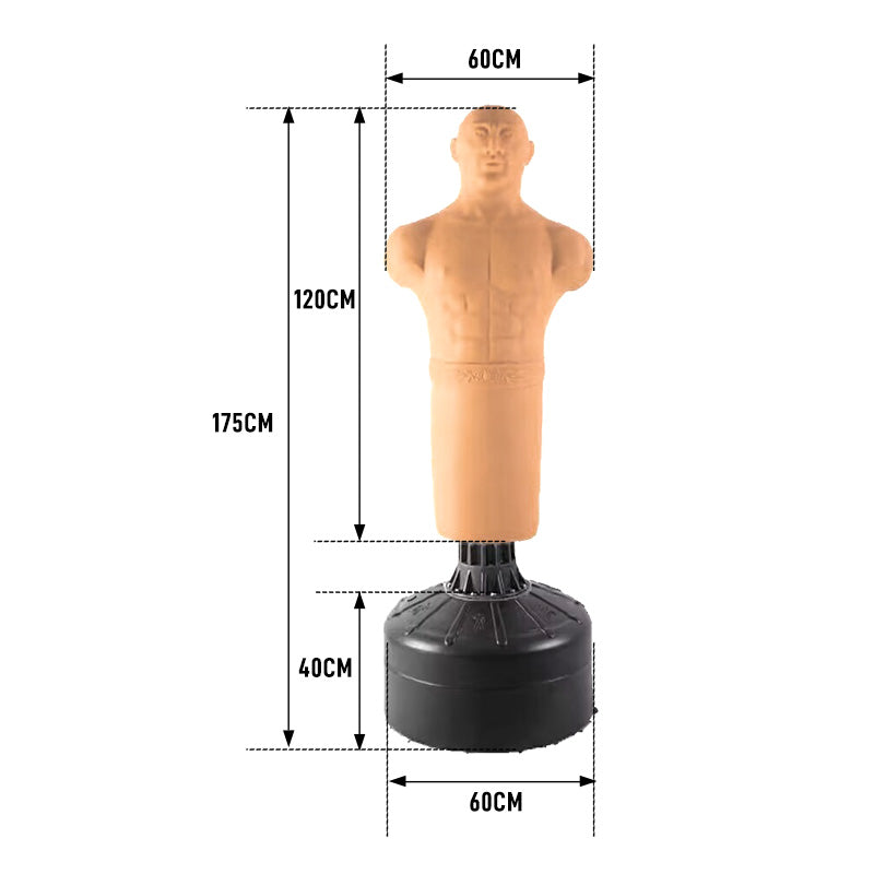 Free Standing Full Body Silicone Bob Dummy Boxing Martial Arts Punching