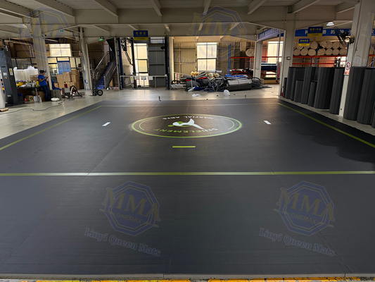 From Custom Design to Delivery: How MMA ONEMAX Creates High-Quality Roll-Out Martial Arts Mats for Our Customers