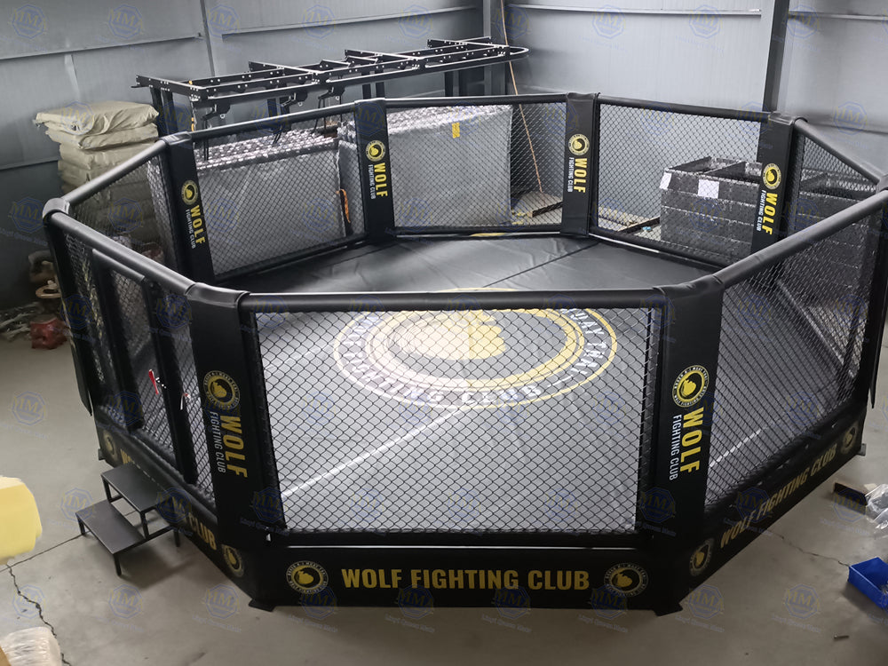 Custom MMA Octagon Cage Production Journey | How MMA ONEMAX Delivers B ...