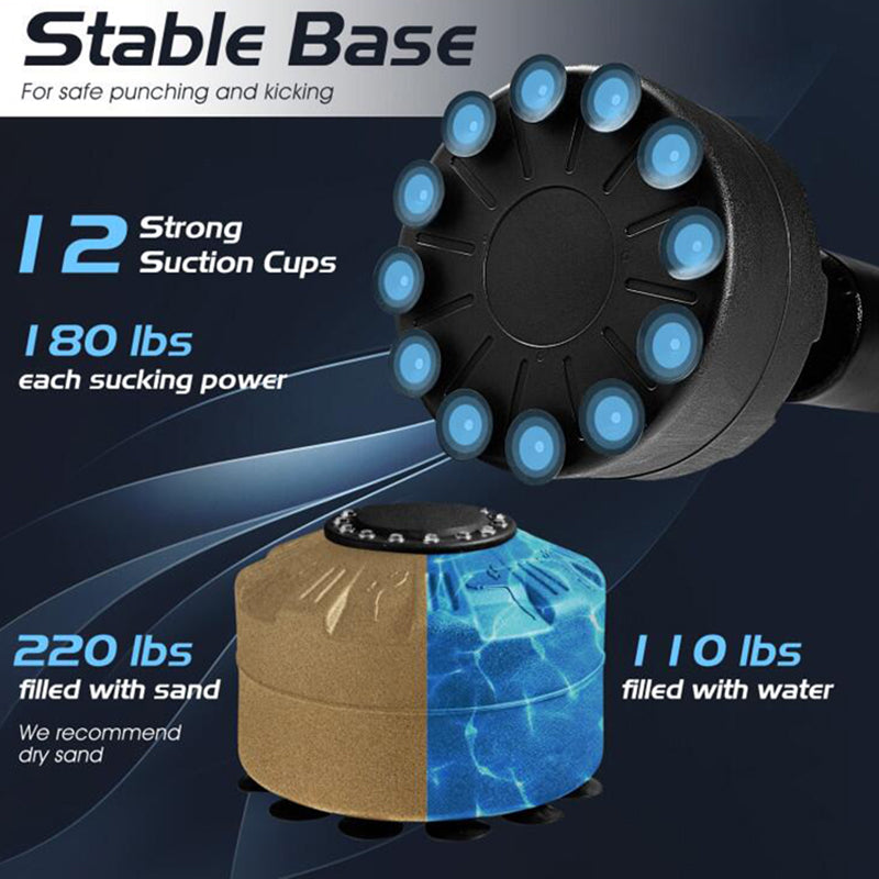 Professional Free Standing Heavy Punching Training Target Kick boxing Bag