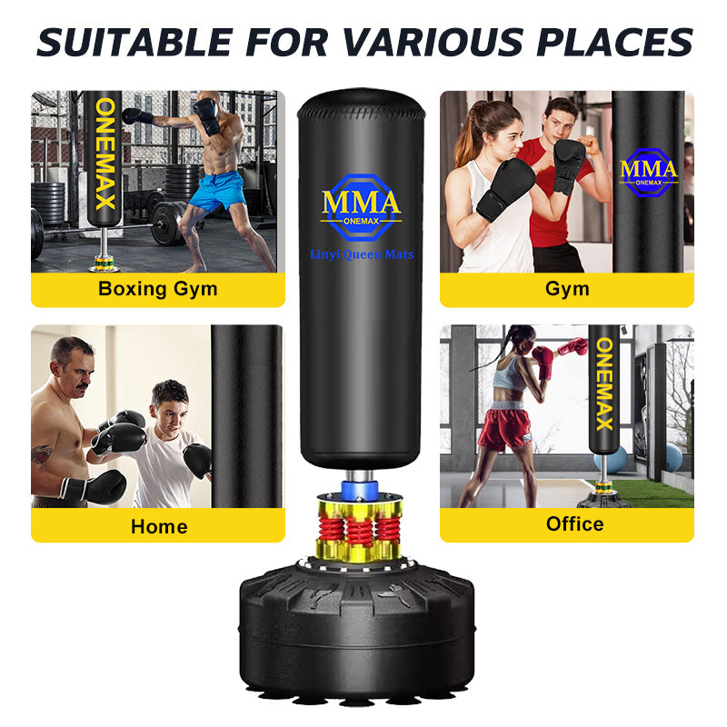 Professional Free Standing Heavy Punching Training Target Kick boxing Bag
