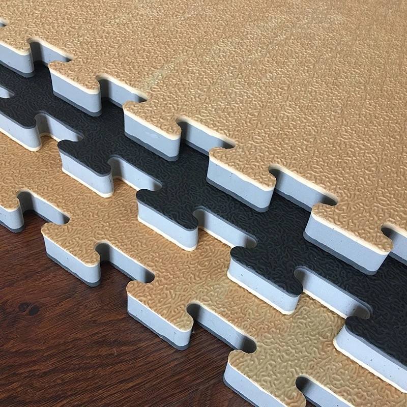 LinyiQueen  eva taekwondo tatami puzzle mats 100X100X4CM