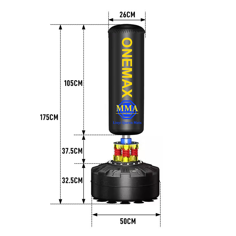 Professional Free Standing Heavy Punching Training Target Kick boxing Bag